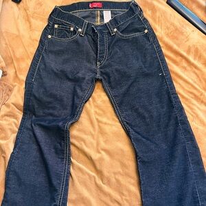 Levi’s black thin corduroy pants
